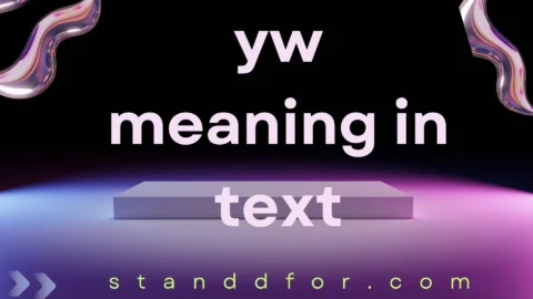 yw meaning in text